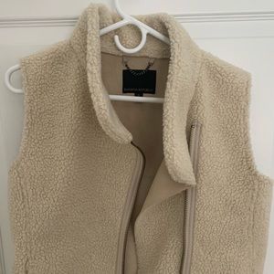 Cream Wool Vest